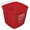 Impact Products PuraPail Sanitizing Bucket, 6 qt, Polyethylene, Red 5506-6S - alternate 2